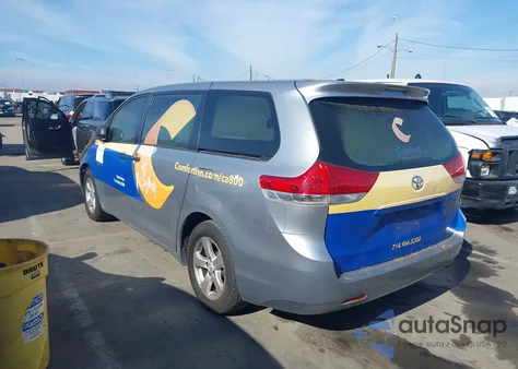 2014 Toyota Sienna L V6 7 Passenger из США, поврежденный, VIN 5TDZK3DC7ES444956